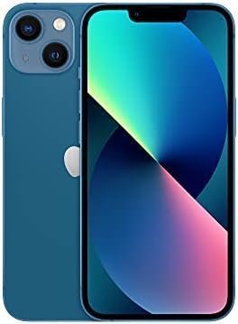 Apple iPhone 13 (128GB, Blue) [Locked] + Carrier Subscription : Cell Phones & Accessories