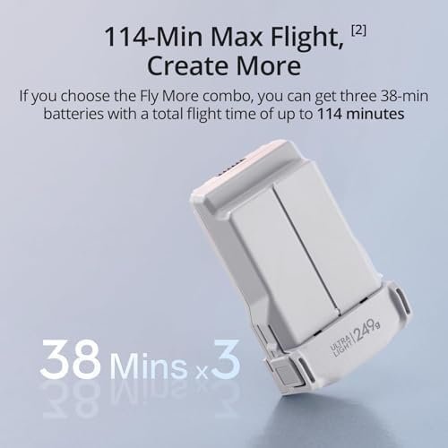 DJI Mini 3 Fly More Combo (DJI RC), Drones with Camera for Adults 4K, 3 Batteries for 114-min Flight Time, Vertical Shooting, 32800ft (10km) Video Transmission, Lightweight Mini Drone for Beginners : Toys & Games