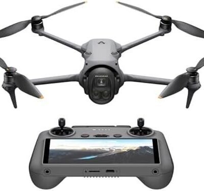 DJI Mavic 4 Pro Drone with DJI RC 2, Flagship Tri-Camera Drone with 100MP 4/3 CMOS Hasselblad Camera, for Professionals, 30km/18.6mi Video Transmission, 51-Min Max Flight Time : Toys & Games
