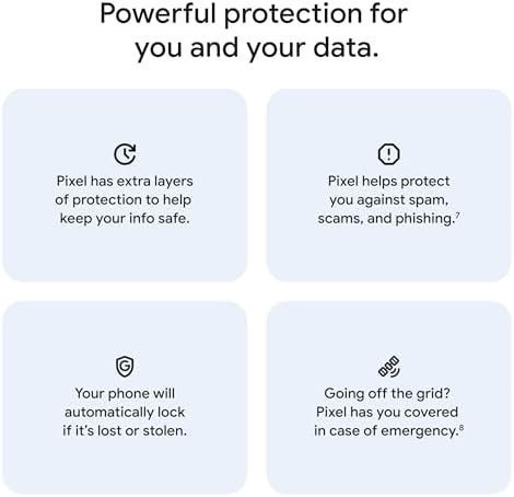 Google Pixel 10 - Unlocked Android Smartphone - Gemini AI Assistant - Advanced Triple Rear Camera, Fast-Charging 24+ Hour Battery, and 6.3" Actua Display - Obsidian - 128 GB (2025 Model) : Electronics