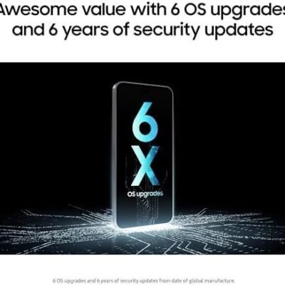 Samsung Galaxy A17 5G Smart Phone, 128GB, Large AMOLED, High-Res Camera, Durable Design, Super Fast Charging, Expandable Storage, Circle to Search, 2025, US 1 Yr Manufacturer Warranty, Black : Cell Phones & Accessories
