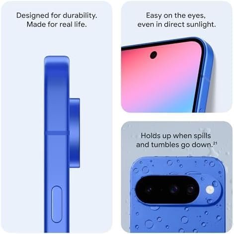 Google Pixel 10 - Unlocked Android Smartphone - Gemini AI Assistant - Advanced Triple Rear Camera, Fast-Charging 24+ Hour Battery, and 6.3" Actua Display - Obsidian - 128 GB (2025 Model) : Electronics
