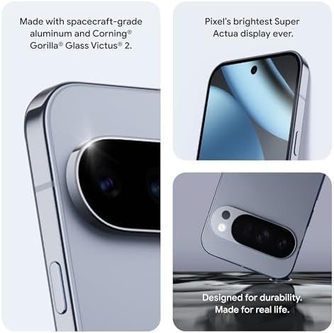 Google Pixel 10 Pro XL - Unlocked Android Smartphone - Gemini AI Assistant, Triple Rear Camera System, Fast-Charging 24+ Hour Battery, and 6.8" Super Actua Display - Obsidian - 512 GB (2025 Model) : Cell Phones & Accessories