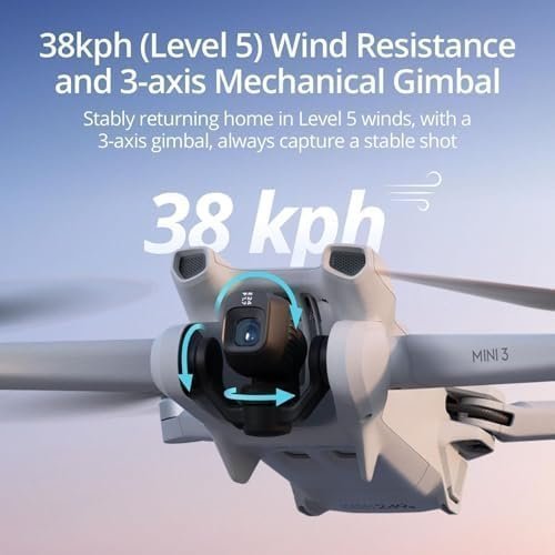 DJI Mini 3 Fly More Combo (DJI RC), Drones with Camera for Adults 4K, 3 Batteries for 114-min Flight Time, Vertical Shooting, 32800ft (10km) Video Transmission, Lightweight Mini Drone for Beginners : Toys & Games