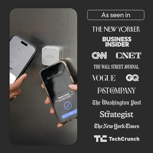 The Brick Phone Access Blocker Device - Subscription-Free Phone Lock, Limits Smartphone Access, Reduces Screen Time & Improves Focus - High-Grade Magnet & Anti-Slip Silicone : Cell Phones & Accessories
