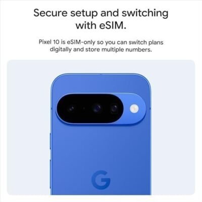 Google Pixel 10 - Unlocked Android Smartphone - Gemini AI Assistant - Advanced Triple Rear Camera, Fast-Charging 24+ Hour Battery, and 6.3" Actua Display - Obsidian - 128 GB (2025 Model) : Electronics