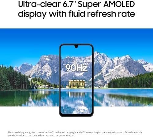 Samsung Galaxy A17 5G Smart Phone, 128GB, Large AMOLED, High-Res Camera, Durable Design, Super Fast Charging, Expandable Storage, Circle to Search, 2025, US 1 Yr Manufacturer Warranty, Black : Cell Phones & Accessories