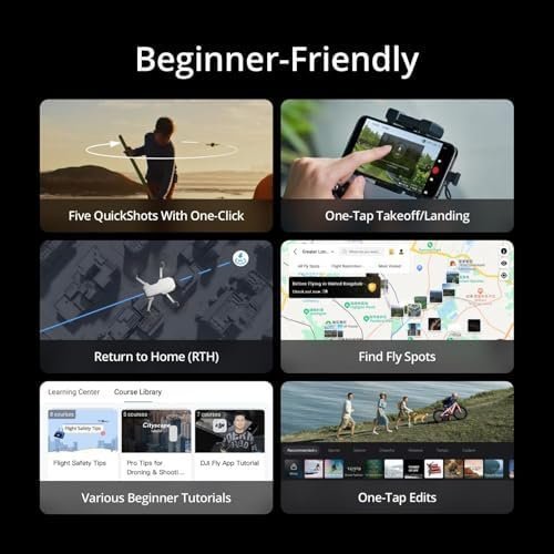 DJI Mini 4K Fly More Combo, Drone with 4K UHD Camera for Adults, Under 249 g, 3-Axis Gimbal Stabilization, 10km Video Transmission, Auto Return, 3 Batteries for 93-Min Max Flight Time, QuickShots : Toys & Games